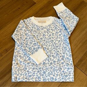 Beaufort Bonnet Cassidy Crewneck Baby Girl: Size 6-12M Greenbriar Garden